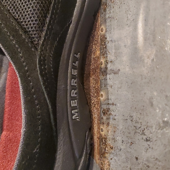 Merrell Womens Black Mocs Mules Slip On Shoes Suede - Picture 6 of 15